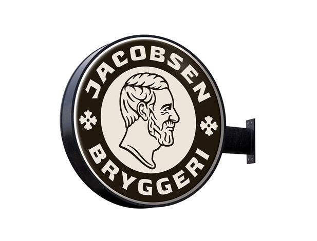 Jacobsen udendørs lysskilt LED