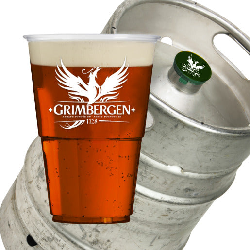 Grimbergen Double – 20 liter fadøl med "A" kobling
