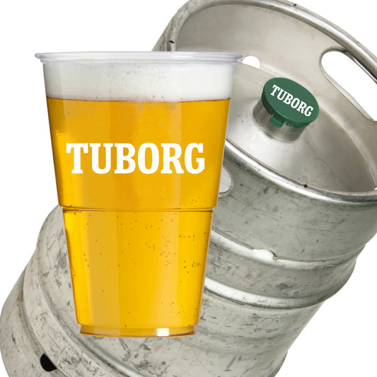 Tuborg Pilsner – 25 liter fadølsfustage med "S" kobling.
