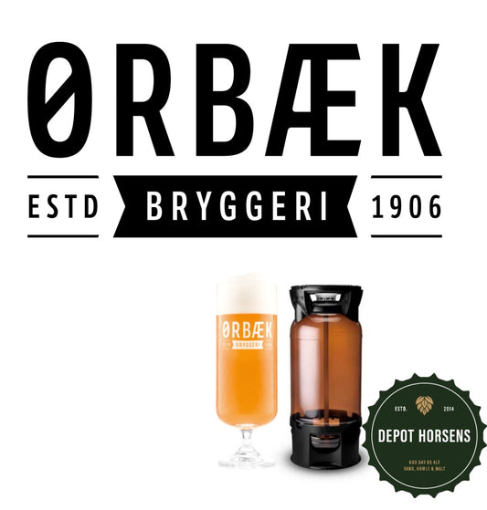 Ørbæk Classic 20 liter fustage med "A" kobling