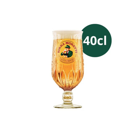 Birra Moretti Glas