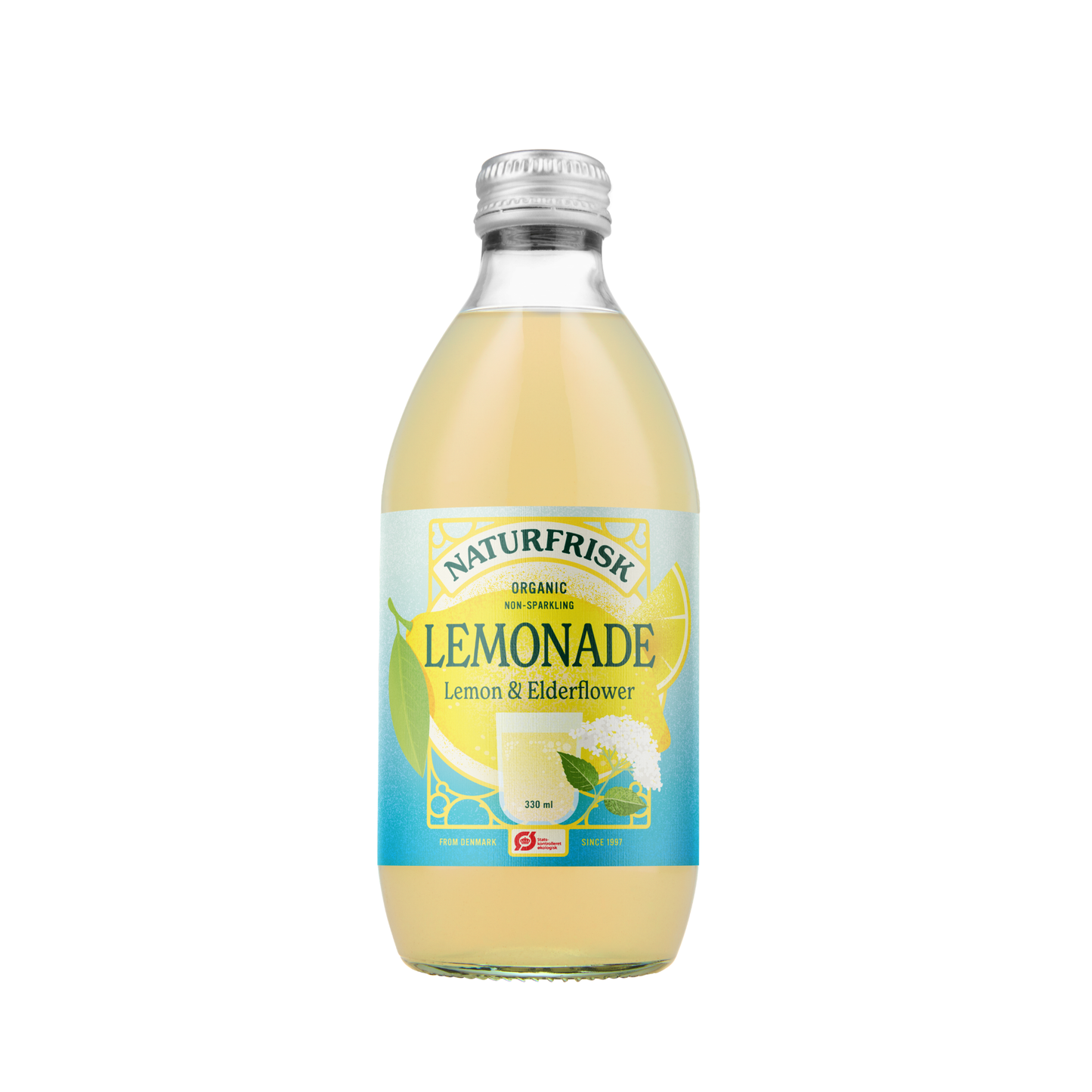 Naturfrisk Lemon og Elderflower Lemonade