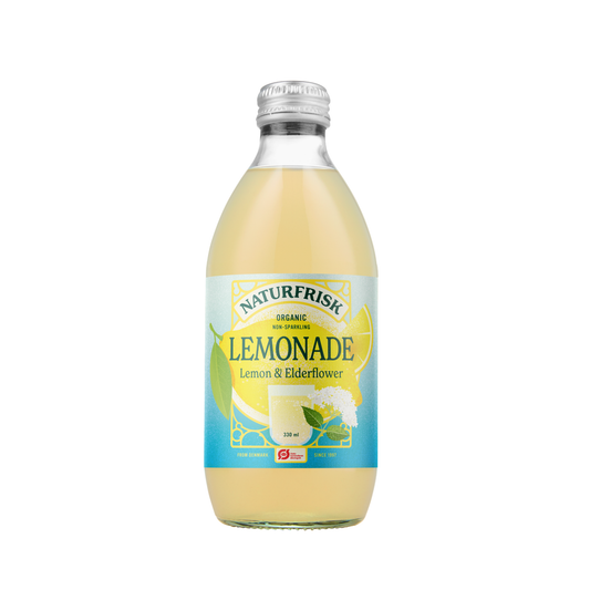 Naturfrisk Lemon og Elderflower Lemonade