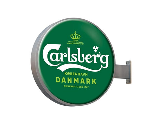 Carlsberg udendørs lysskilt LED