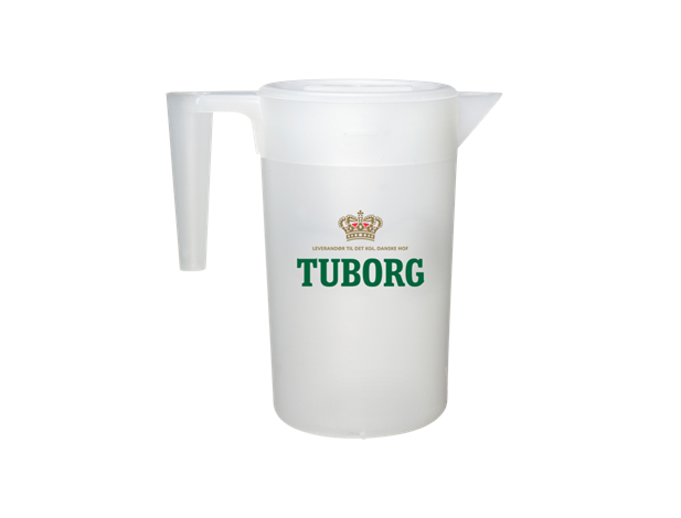 Tuborg plastkande m/låg 2 liter