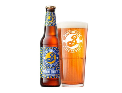 Brooklyn Special Effects Hoppy Lager (Alkoholfri) 33 cl flaske, 24 stk