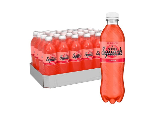 Tuborg Squash Fersken Sukkerfri