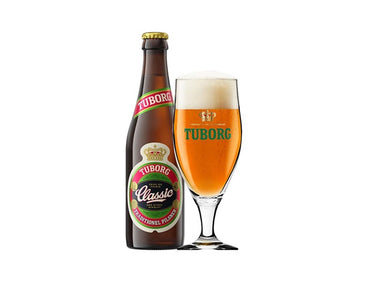 Tuborg Classic 33 cl flaske, 30 stk