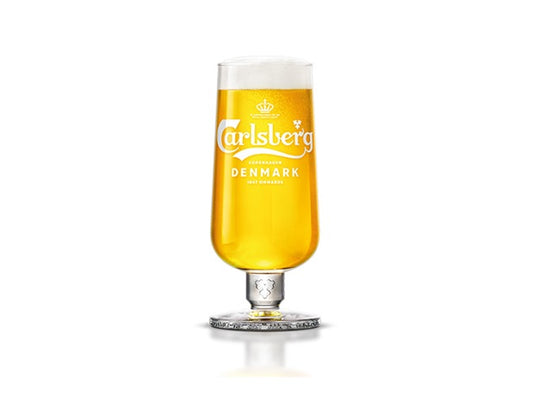 Carlsberg stilk glas 0,4l. Kasse med 6 stk