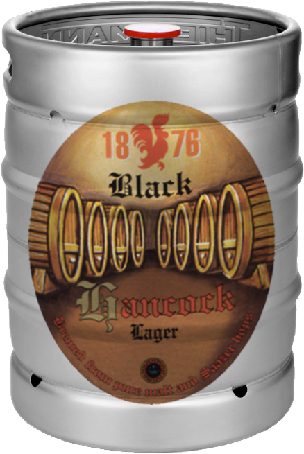 Hancock Black Lager 30 liter med "s" Kobling