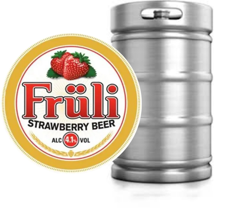 Früli Strawberry beer