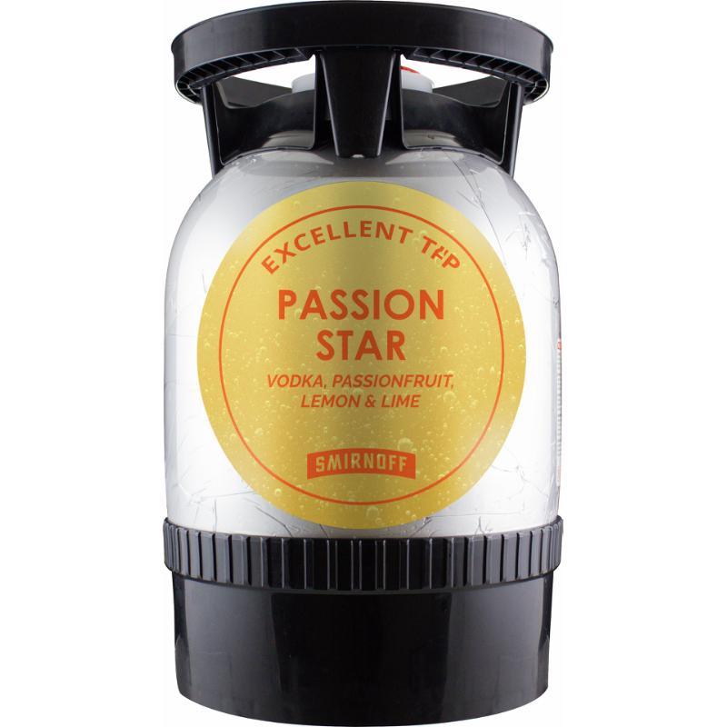 Passion Star - 12 liter fadølsfustage med "S" kobling