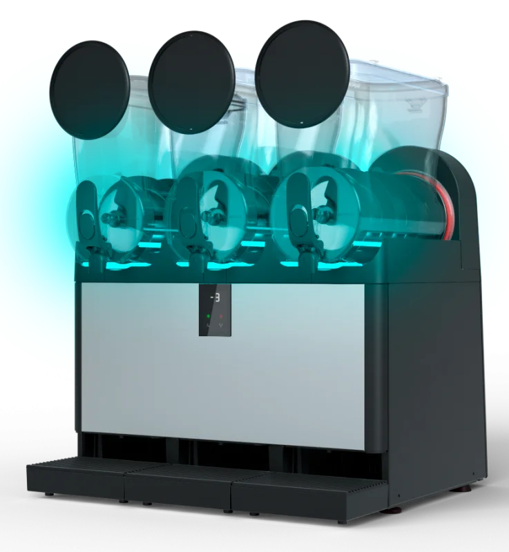 Leje af Slush ice maskine 3 kamre