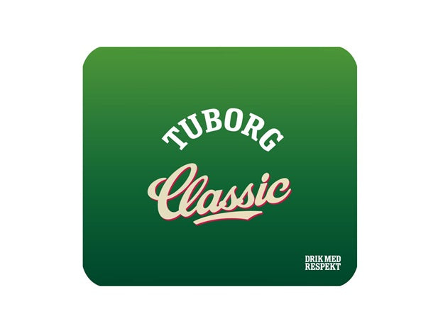 Tuborg Classic raflemåtte 10/pk